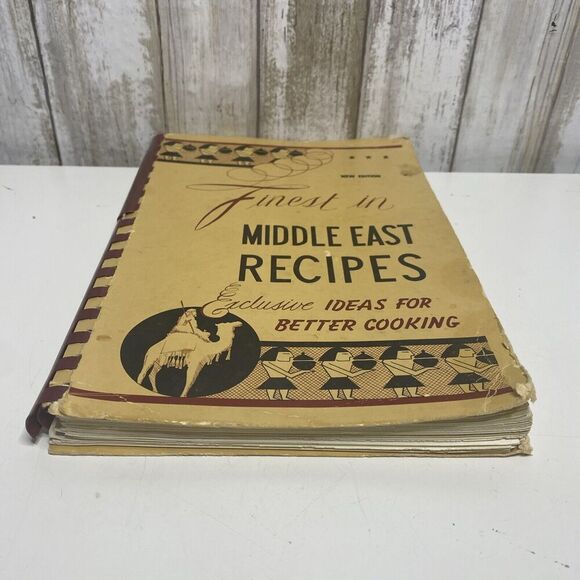 Finest in Middle East Recipes 1968 Cookbook By Yasmine Betar - Picture 5 of 13